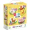 Dodo Baby puzzle 4 az 1-ben, farm állatok 13 db