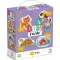 Dodo Baby puzzle 4 az 1-ben, állatok