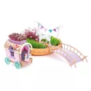 My Fairy Garden Unikornis kert ekhós szekérrel