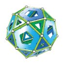 Geomag Supercolor Panels Recycled 78 db-os mágneses építőjáték