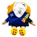 UEFA EURO 2024 Albärt plüss kabalafigura 35 cm, kifordítható labda