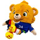 UEFA EURO 2024 Albärt plüss kabalafigura 35 cm, kifordítható labda
