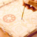 Djeco Műterem 11, Atelier 11 - Selyemfestés, Mandalák