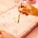 Djeco Műterem 11, Atelier 11 - Selyemfestés, Mandalák