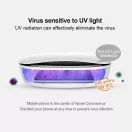 59S UVC LED Multifunkcionális sterilizáló doboz, 10 LED-es, ovális