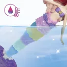 Disney Princess  Reveal baba - Ariel szivárványos uszonnyal 