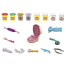 Play-Doh Dr. Drill & Fill Fogászat és fogyszabályzás gyurma készlet 8 gyurmával (F1259)