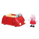 Peppa Malac Kicsi járművek szett - Kis piros autó és Peppa malac