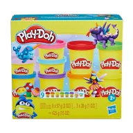 Play-Doh 9 db-os színes gyurma készlet - fantázia világ