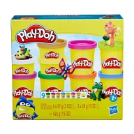 Play-Doh 9 db-os színes gyurma készlet - kert