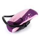 Deluxe autós játék babahordozó, lila-rózsaszín