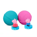 Craze Inkee vegán fürdőgolyó csomag eperfagyi aormával - Peppa malac nyomda figurával