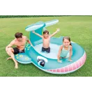 Intex Spriccelős bálna medence 201x196x91 cm