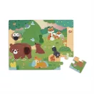 Janod Tapintható puzzle erdő