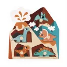 Janod Hangadó fogós puzzle dínó