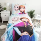Disney Jégvarázs kék ágyneműhuzat 140×200 cm, 70×90 cm