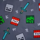 Minecraft ágyneműhuzat 140×200 cm, 70×90 cm