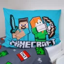 Minecraft ágyneműhuzat 140×200 cm, 70×90 cm