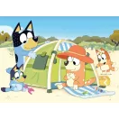 Lisciani Puzzle Eco Maxi 24 db-os és színező - Bluey, nyári vakáció