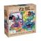 Lisciani Puzzle Eco Maxi 60 db-os és színező - Stitch