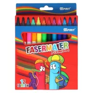 Spirit Prémium színes filctoll  szett, 12 db-os