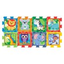 Habszivacs szőnyeg puzzle - Vidám állatkert