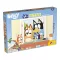 Lisciani Puzzle Plus 24 db-os és színező - Bluey és barátai
