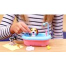 Washy Friends Color Reveal Pancsoló kutyusok káddal és 5 kiegészítővel - Boston