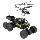 Kaboom Kokan 052 2 az 1-ben távirányítós autó és helikopter