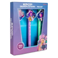 K-Pop Démonvadászok Tollkészlet 3D csipeszekkel
