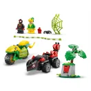 LEGO® Marvel 11198 Spin és Electro: Üldözés a dinójárművel