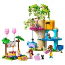 LEGO® Friends 42666 Születésnapi cicazsúr és lombház cicáknak