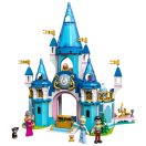 LEGO® Disney Princess 43206 Hamupipőke és Szőke herceg kastélya 