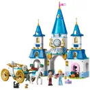 LEGO® Disney 43275 Hamupipőke kastélya és hintója