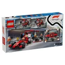 LEGO® City 60443 F1-es boxutca és személyzet, Ferrari autóval