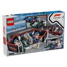 LEGO® City 60444 F1-es garázs, Mercedes-AMG és Alpine autók