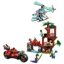 LEGO® Ninjago 71857 Nindzsajárművek csatája a lombháznál