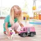 Lena Truxx rózsaszín lószállító autó lóval és figurával
