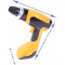 Elektromos játék fúró és csavarhúzó szett