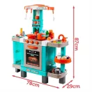 Little Chef indukciós játékkonyha kék