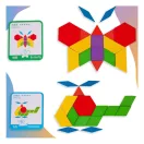 Montessori fa elemek oktatójáték 155 darabos
