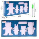 Öltöztethető mágneses állatok, 65 db