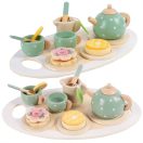 Fa játék teázó szett 15 db