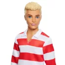 Barbie Fashionista barátok fiú baba - piros csíkos pulcsiban