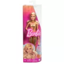 Barbie Fashionista Barátnők stílusos divatbaba - 65. évfordulós baba aranyszínű ruhában