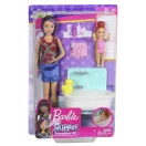 Barbie Bébiszitter játékszett - fürdetés (FHY97/FXXH05)