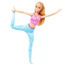 Barbie hajlékony jógababa - szőke hajú