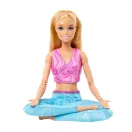 Barbie hajlékony jógababa - szőke hajú