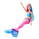 Barbie Dreamtopia sellő - rózsaszín-kék hajú