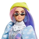 Barbie Extravagáns baba - csillogó ruhában, kutyus kedvenccel